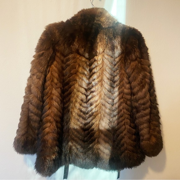 Vintage fur coat - Picture 3 of 4